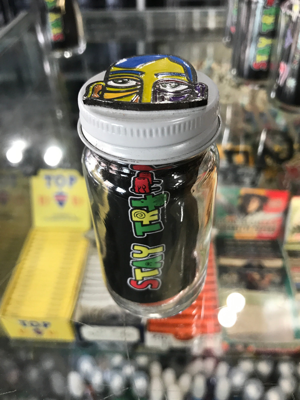 Picasso Face Nug Jar