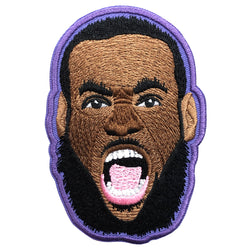 Lebron Face patch (Purple)