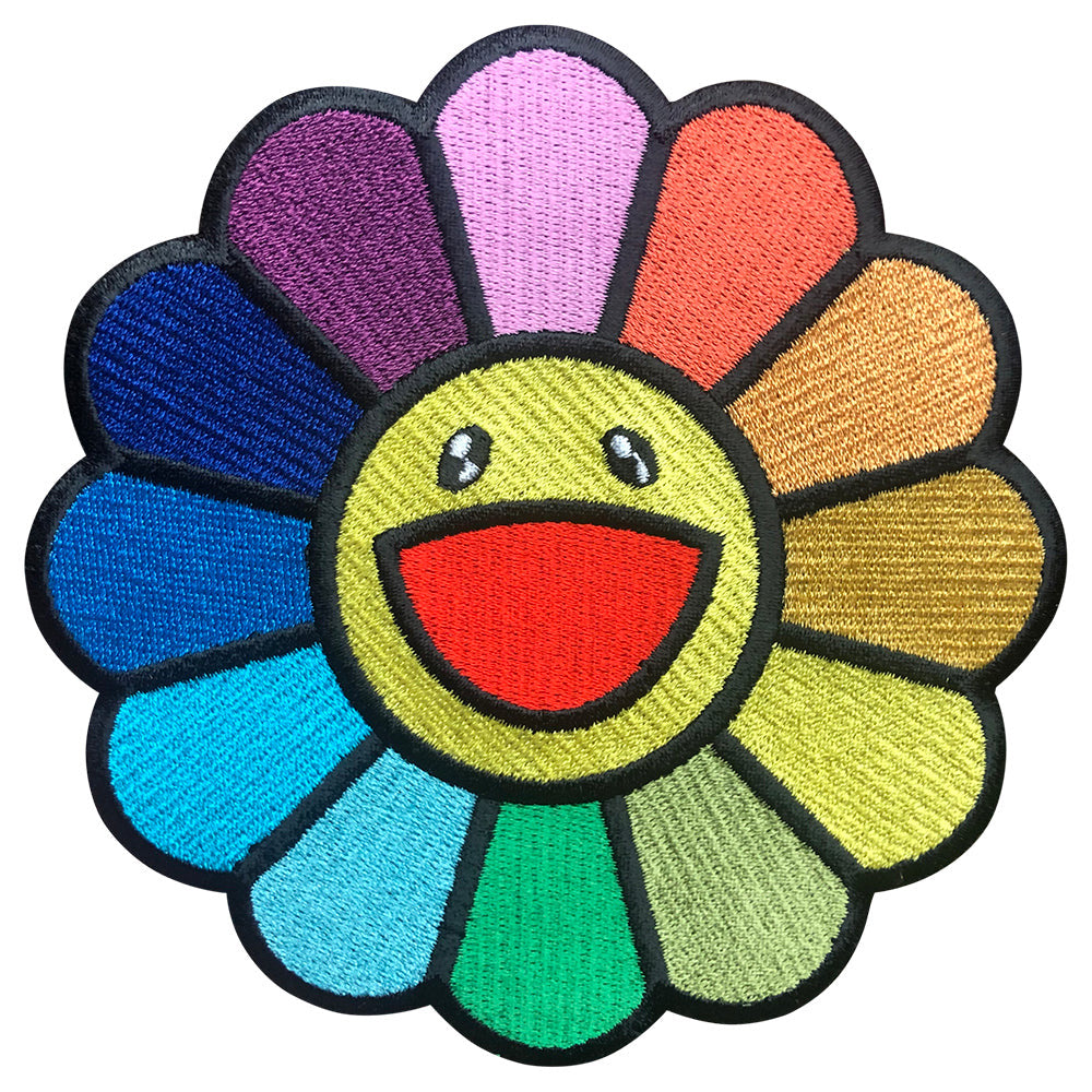 [GRAVER]★STREET RAINBOW FLOWER EMBROIDERY HALF ZIP UP MUSINSA | GRAVER [UNISEX] STREET RAINBOW FLOWER EMBROIDERED
