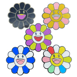 Happy Flower Pin Set 2.0 (5 Total)