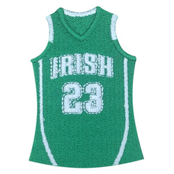 High School Notre Dame Irish 23 Jersey patch (LJ)