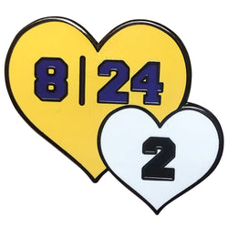 Kobe Gigi Memorial Pin