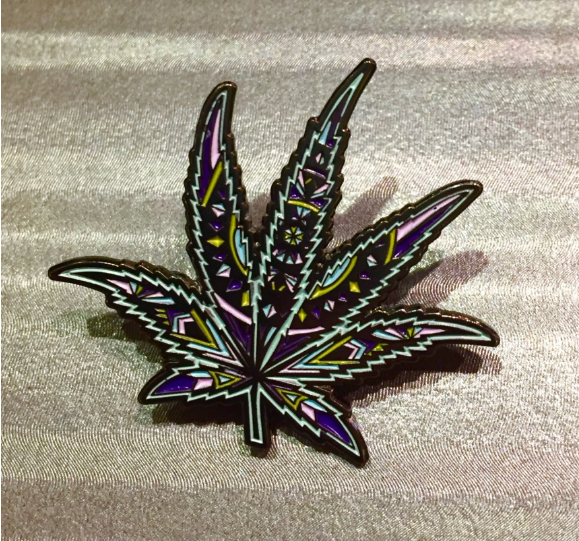 Trippy Mandala Leaves v2