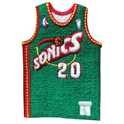Payton Sonics Jersey patch