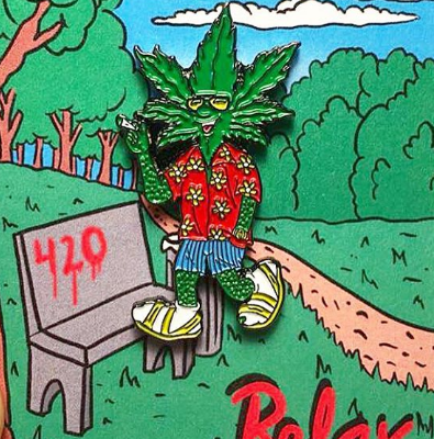 Relax Homie Pin
