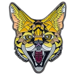 Serval Cat Pin