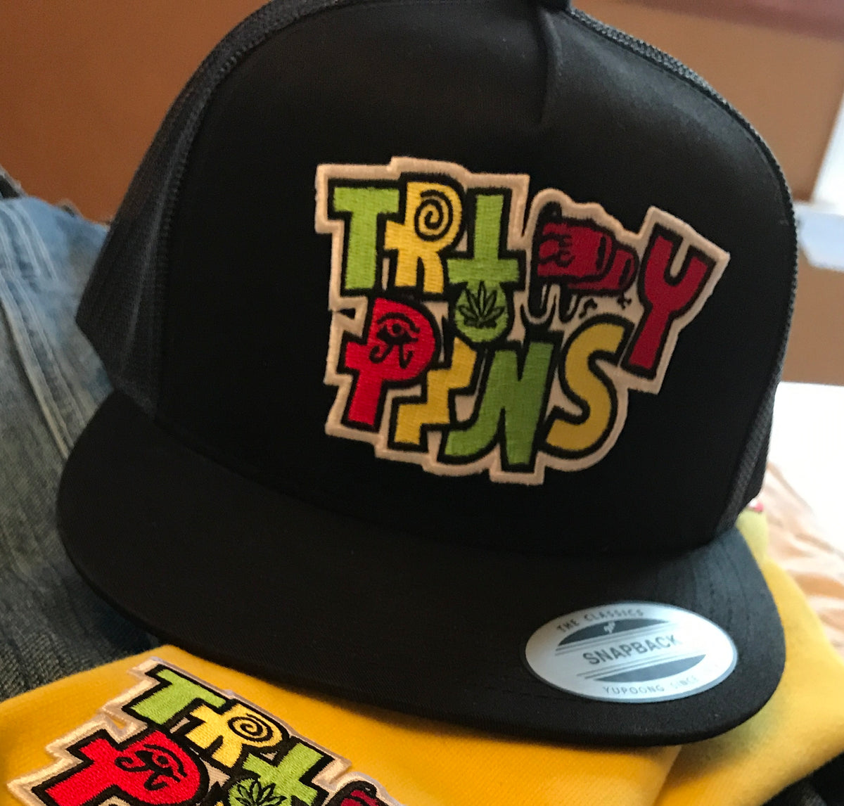 Trippypins OG Rasta Trucker Hat