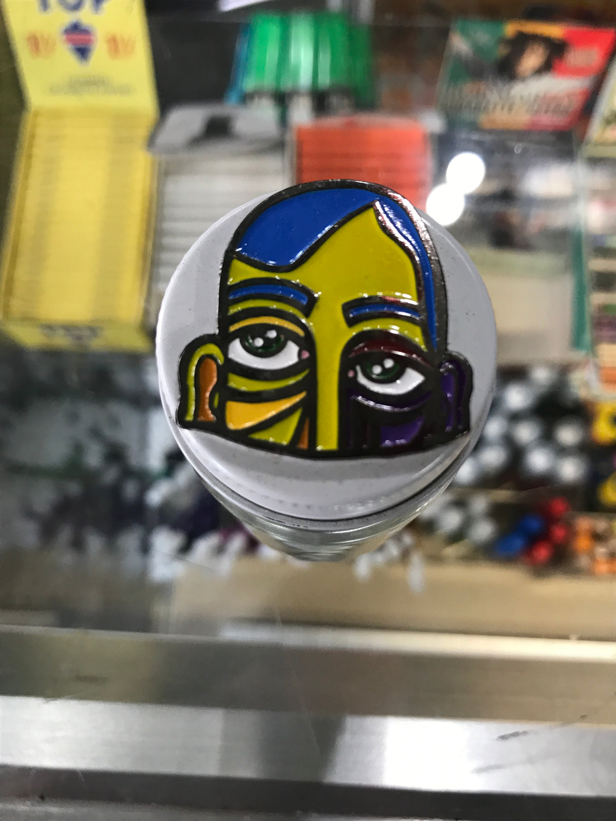 Picasso Face Nug Jar