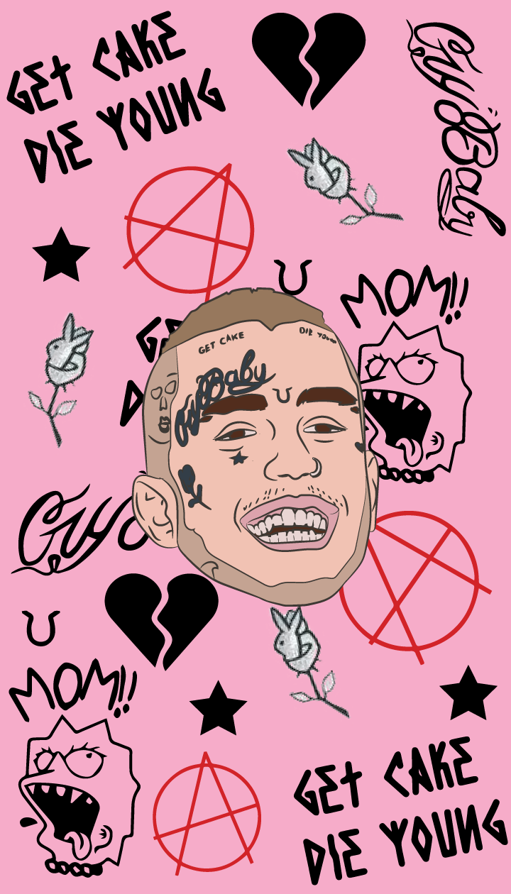 Lil Peep Crybaby Pin